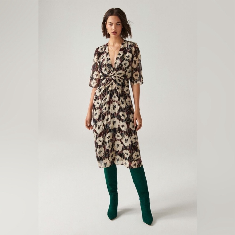NWT Ba&sh Kaz Floral Dress Size 2 retails $555